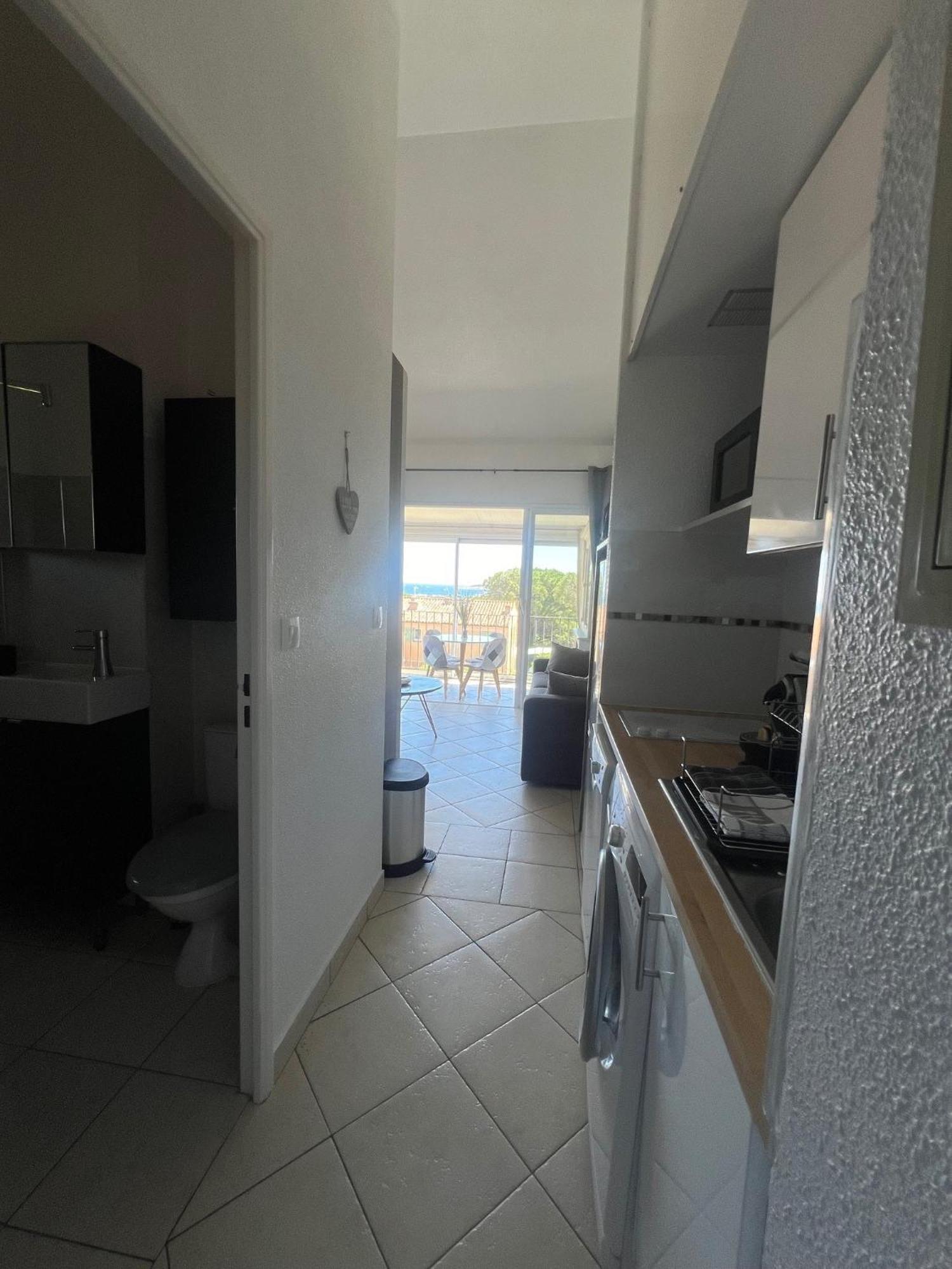 Appartement Vue Mer Golfe De Saint-Tropez Cogolin Exteriér fotografie